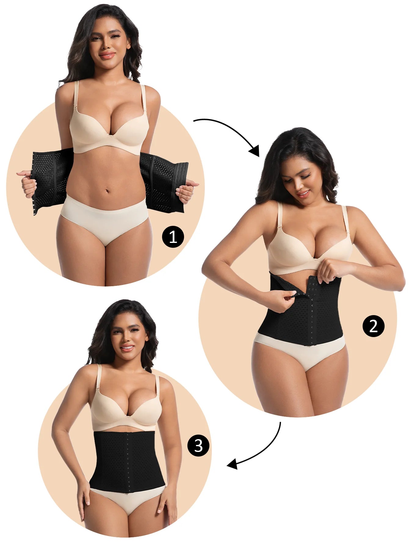 Faja adelgazante Transpirable